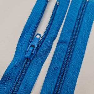 Light Blue size 5 60cm/23" open end zip
