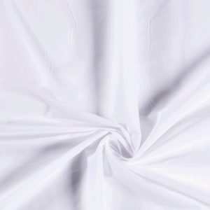 Voile fabric in optical white colour