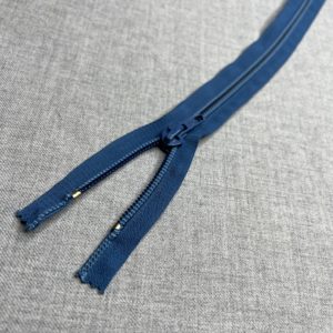 Nylon closed end zip French blue 30cm/12"