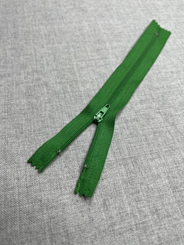 Closed end zip - Green 18cm/7"