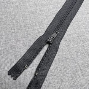 Nylon zip close end Grey 20cm/8"