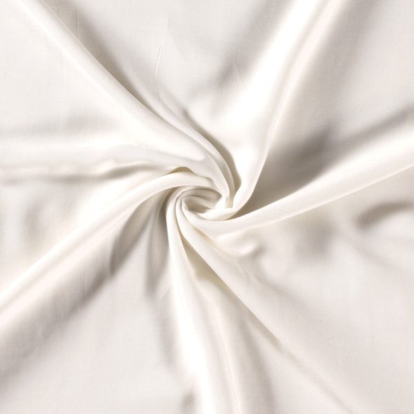 Viscose fabric Off White
