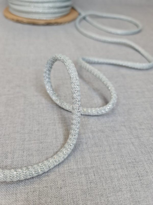 String cotton in silver colour